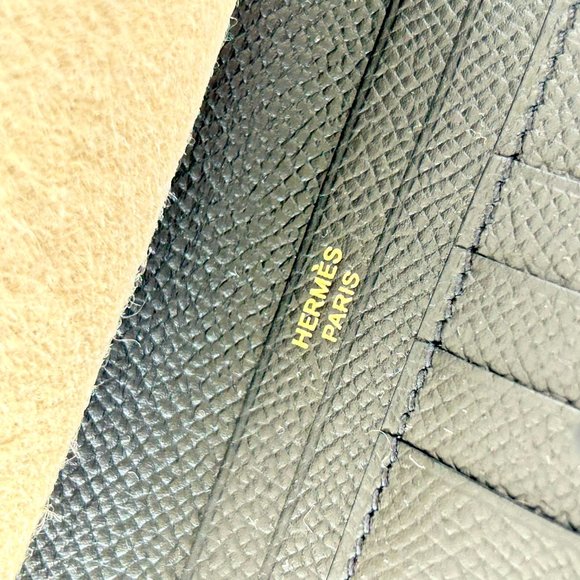 Bearn Compact Veau Epsom Noir - Picture 6 of 6